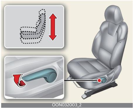 KIA Telluride Phase 2 (2023) - Changement de la hauteur du coussin de siège (salon l'équipement) - 1