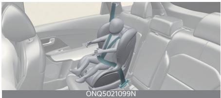 KIA Telluride Phase 2 (2023) - Retenues pour enfants orientées vers l'avant - 1