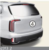 KIA Telluride Phase 2 (2023) - Captive de détction - 2