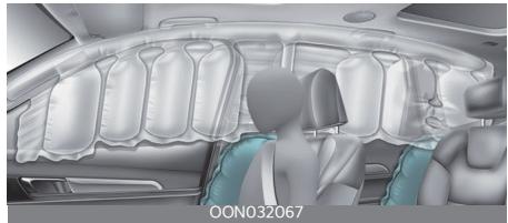 KIA Telluride Phase 2 (2023) - Coussins gonflables latéraux et/ ou rideaux gonflables - 2