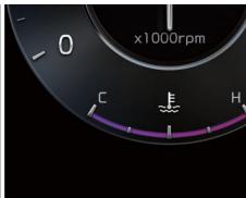 KIA Telluride Phase 2 (2023) - Jauge de température du liquide de refroidissement du moteur - 2