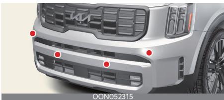 KIA Telluride Phase 2 (2023) - Captive de détction - 1