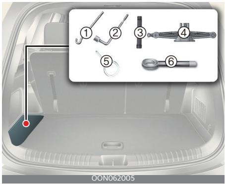 KIA Telluride Phase 2 (2023) - Cric et outils - 1