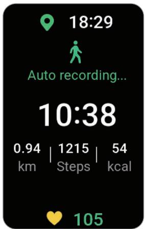 SAMSUNG SM-R390NZAAXEF - Fonction de détection automatique des exercices - 1