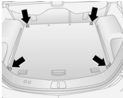 OPEL Antara Phase 2 (2010-2014) - Anneaux d'arrimage - 1