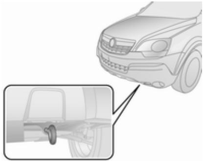 OPEL Antara Phase 2 (2010-2014) - Remorquage du véhicule - 2