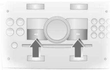 OPEL Antara Phase 2 (2010-2014) - Sélection avec les boutons de l'Infotainment System - 1