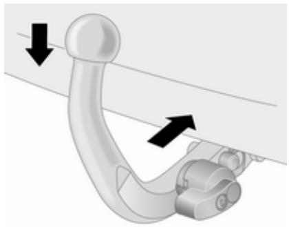 OPEL Antara Phase 2 (2010-2014) - Dispositif de remorquage avec barre d'attelage amovible - 3