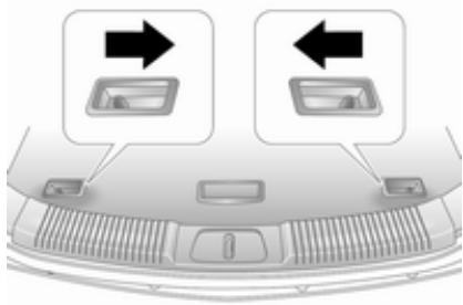 OPEL Antara Phase 2 (2010-2014) - Ouverture du cache-bagages - 3