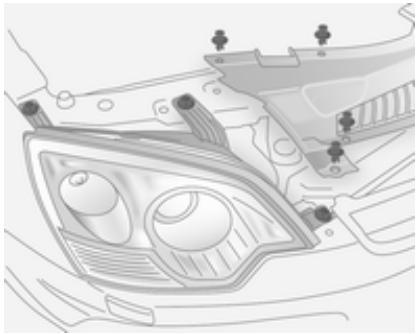 OPEL Antara Phase 2 (2010-2014) - Dépose du phare - 1