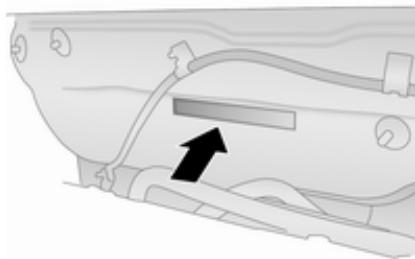 OPEL Antara Phase 2 (2010-2014) - Numéro d'identification du véhicule - 2