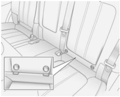 OPEL Antara Phase 2 (2010-2014) - Systèmes de sécurité pour enfant Isofix - 1