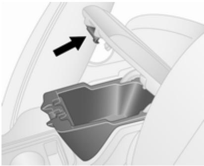 OPEL Antara Phase 2 (2010-2014) - Rangement dans les accoudoirs - 1