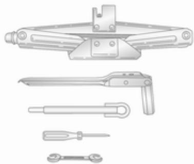 OPEL Antara Phase 2 (2010-2014) - Outillage du véhicule Outillage - 1
