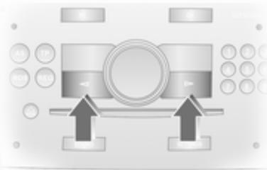 OPEL Antara Phase 2 (2010-2014) - Sélection avec les boutons de l'Infotainment System - 1