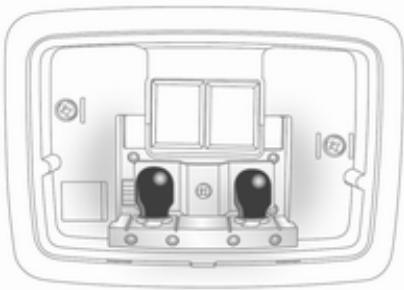 OPEL Antara Phase 2 (2010-2014) - Lampes de lecture avant - 2
