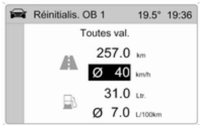OPEL Antara Phase 2 (2010-2014) - Remise à zéro des informations de l'ordinateur de bord - 1