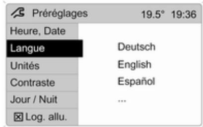 OPEL Antara Phase 2 (2010-2014) - Réglage de l'heure et de la date - 2