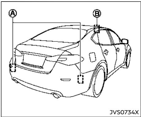 INFINITI Q70 (2018) - AVERTISSEMENT - 1