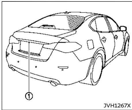 INFINITI Q70 (2018) - MISE EN GARDE - 1