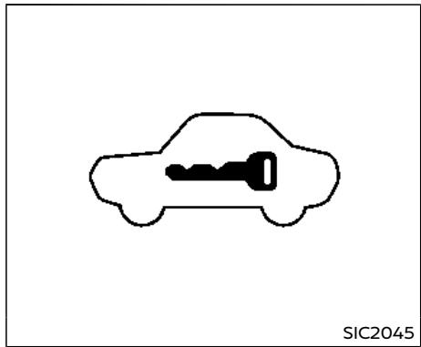 INFINITI Q70 (2018) - SYSTEME ANTIDÉMARRAGE DU VEHICULE INFINITI - 1