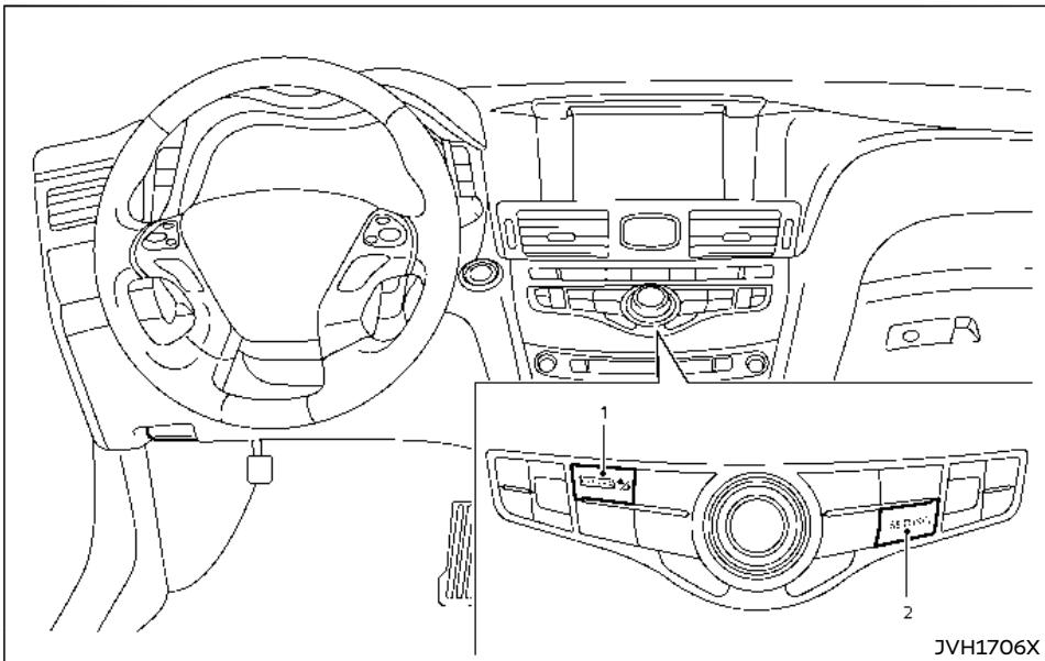 INFINITI Q70 (2018) - DETECTION DES OBJECTS MOBILES (MOD) (si le vehicule en est équipé) - 1