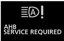 MITSUBISHI Eclipse Cross (2017-2021) - ■ Désactivation du système AHB en raison d'une défaillance - 1
