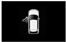 MITSUBISHI Eclipse Cross (2017-2021) - Écran d'affichage d'avertissement de porte ouverte - 1