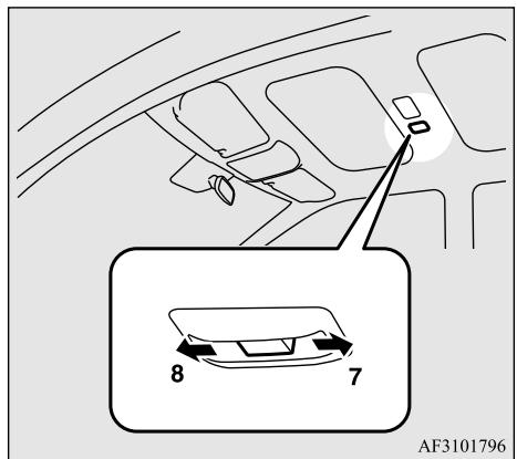 MITSUBISHI Eclipse Cross (2017-2021) - Toit ouvrant panoramique électrique (le cas échéant) - 1