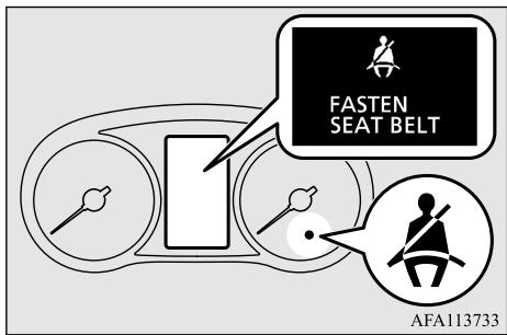 FASTEN SEAT BELT AFA113733