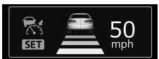 MITSUBISHI Eclipse Cross (2017-2021) - Pour activer la régulation ACC - 2