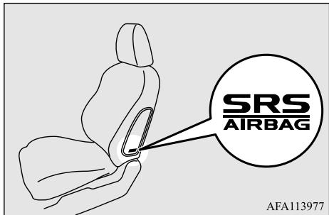 SRS AIRBAG AFA113977