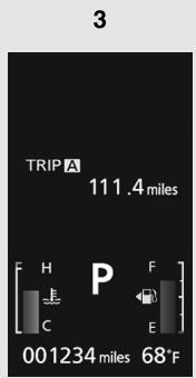 3 TRIP A 111.4 miles 001234 miles 68°F