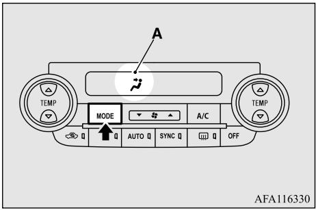 A MODE AUTO SYNC OFF AFA116330
