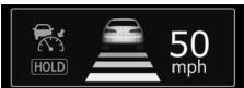 MITSUBISHI Eclipse Cross (2017-2021) - Quand le système ACC détecte un véhicule dans la distance définie - 2
