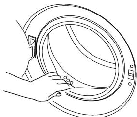 INDESIT IM642MYTIMEFR1 - Nettoyage de la porte de chargement et du tambour - 2