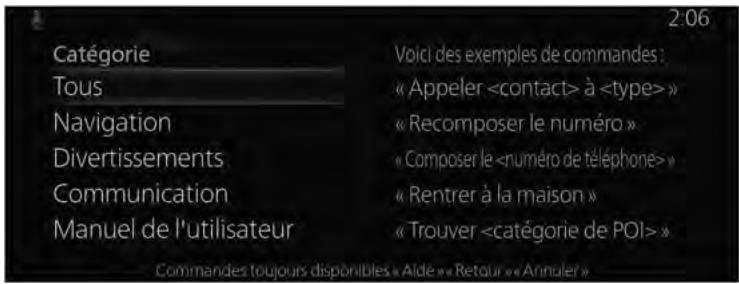 MAZDA 3 BP (2019) - Système de navigation - Conseils d'utilisation pratiques pour l'utilisation de la fonction de reconnaissance vocale - 1