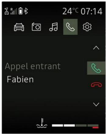 DACIA Media Control (2023) - Recevoir un appel - 1