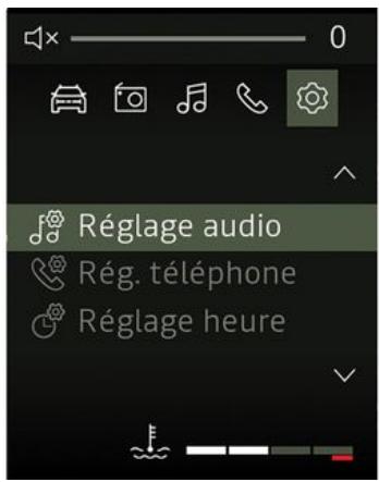 DACIA Media Control (2023) - Réglages système - 1