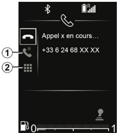 DACIA Media Control (2023) - Recevoir un double appel - 1