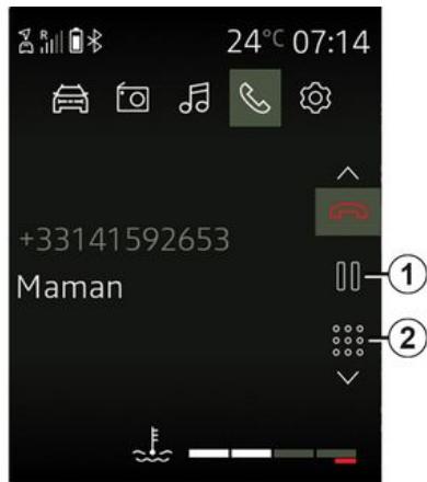 DACIA Media Control (2023) - Recevoir un double appel - 1