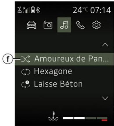 DACIA Media Control (2023) - Lecture aléatoire « MIX - 1