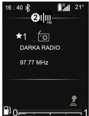 DACIA Media Control (2023) - Mode liste - 1