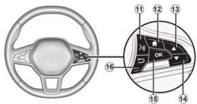 DACIA Media Control (2023) - Commandes au volant - 1