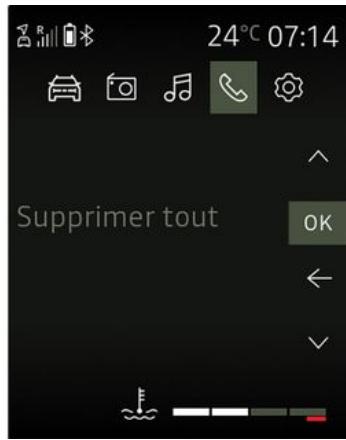 DACIA Media Control (2023) - Désappairer un téléphone - 3