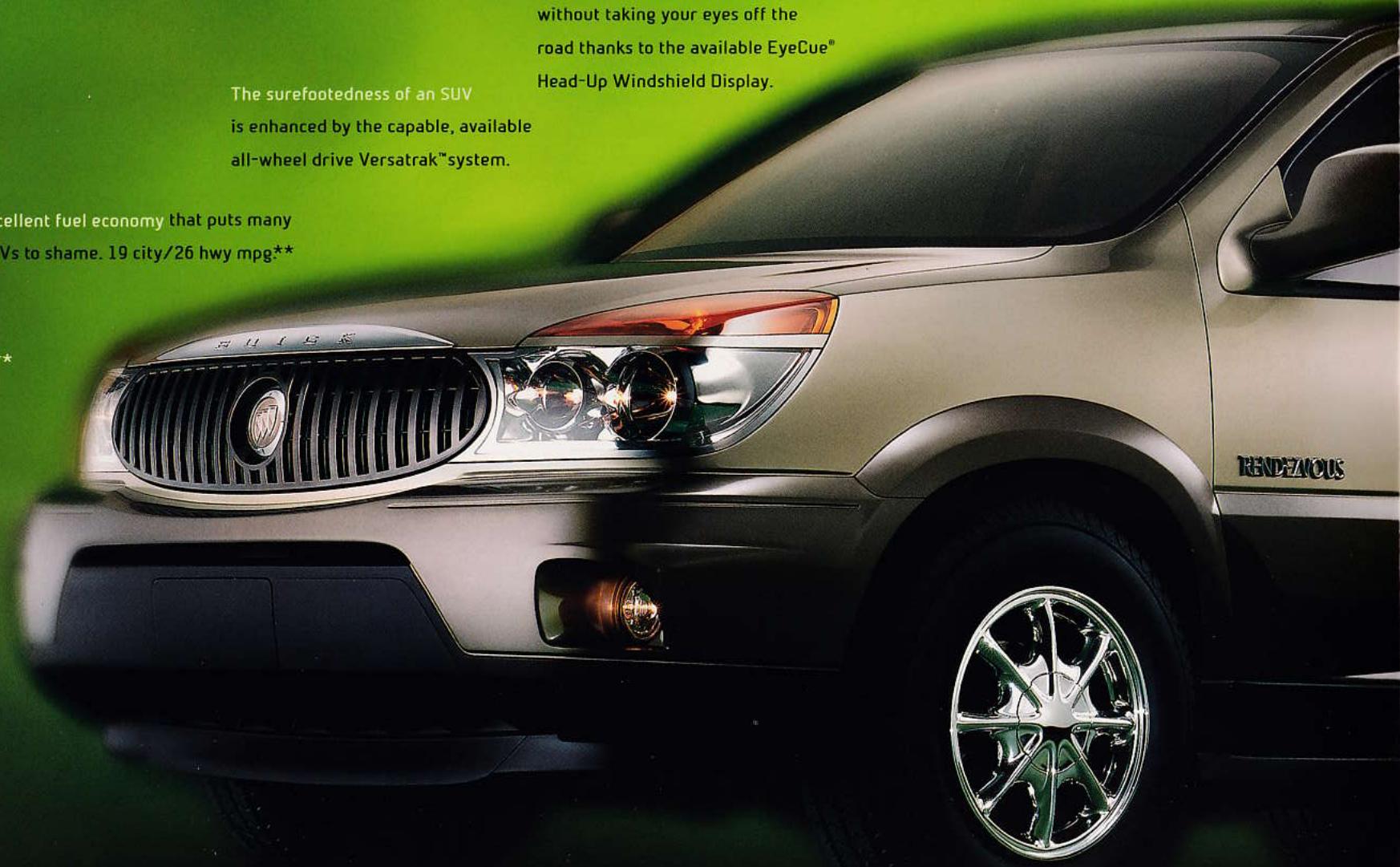 Buick Rendezvous (2002-2007) - RENDEZV OUS - 3