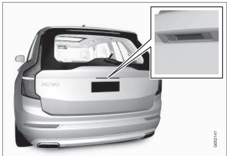 VOLVO XC90 2 Phase 2 (2019-2023) - Polgnée du hayon - 1