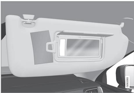 VOLVO XC90 2 Phase 2 (2019-2023) - Pare-soleil - 1