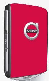 VOLVO XC90 2 Phase 2 (2019-2023) - Red key - télécommande limitée - 1