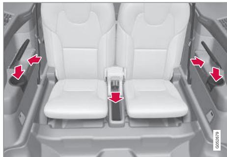 VOLVO XC90 2 Phase 2 (2019-2023) - Troisième rangée de sièges* - 1